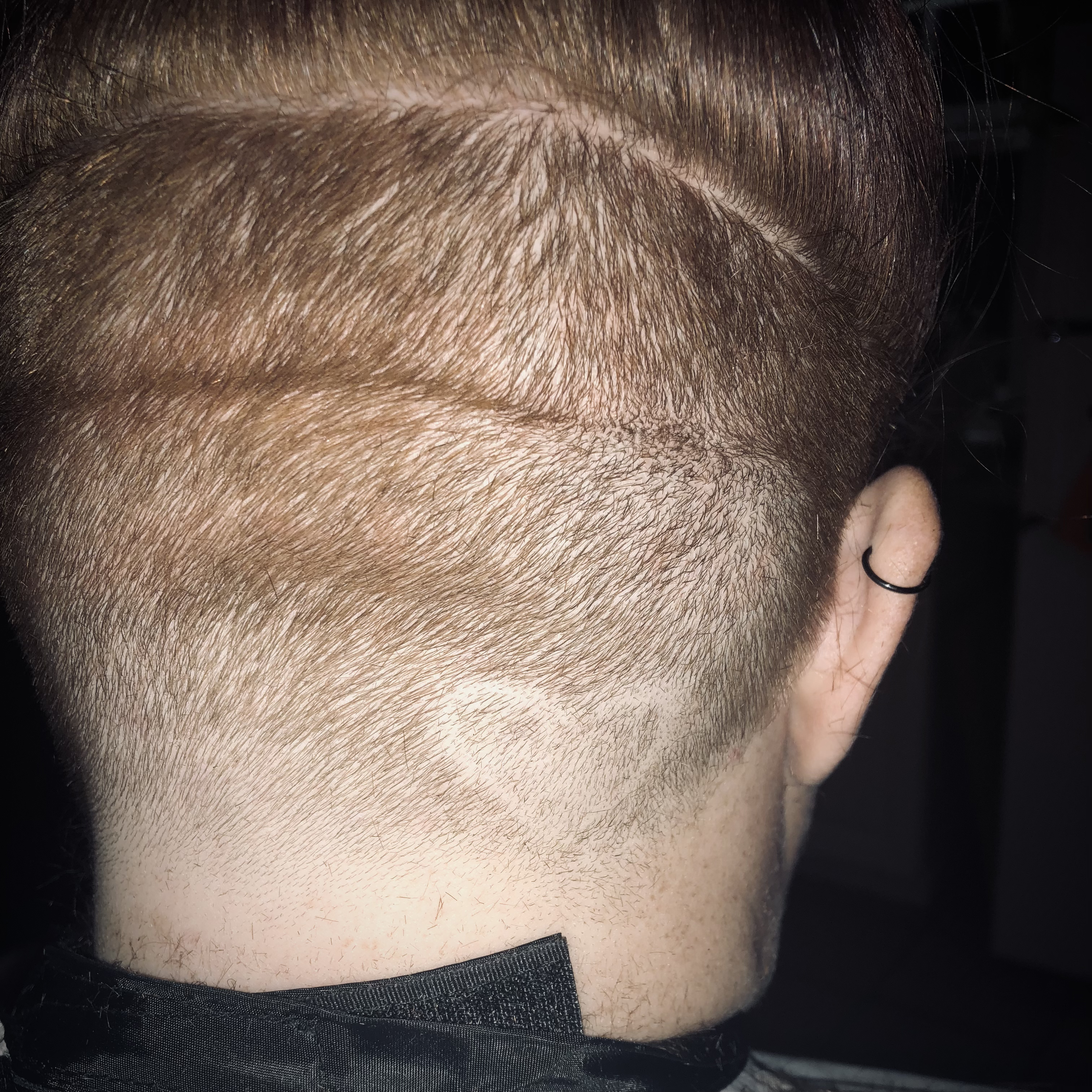 Undercut with heart design