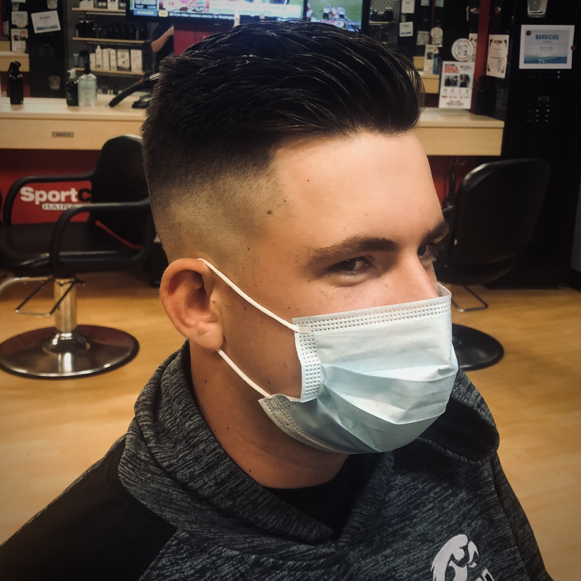 Traditional high fade